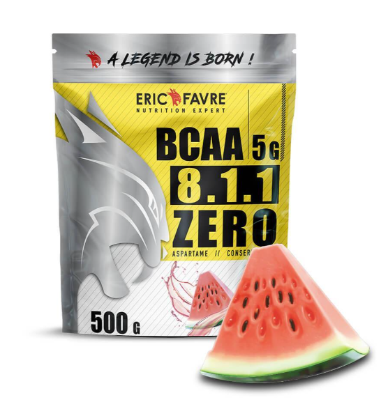 BCAA Zero 8:1:1 Eric Favre saveur Pastèque – complément récupération et performance