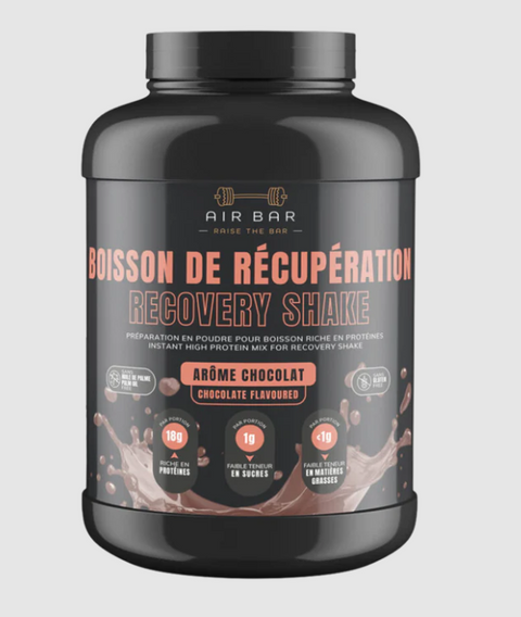 Boisson de récupération Air Bar – protéines et glucides pour la récupération musculaire
