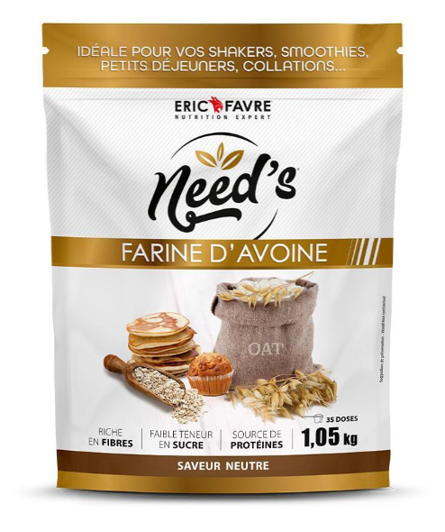 Farine d’avoine Eric Favre – source de glucides complexes pour sportifs Prestigious Nutrition
