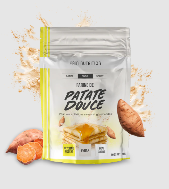 Farine de patate douce Prestigious Nutrition – source naturelle d’énergie pour sportifs
